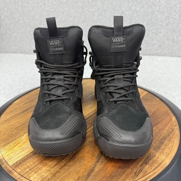 Vans UltraRange Exo Hi Triple Black MTE-2 Boots Men's 8 / W 9.5 - Picture 2 of 8